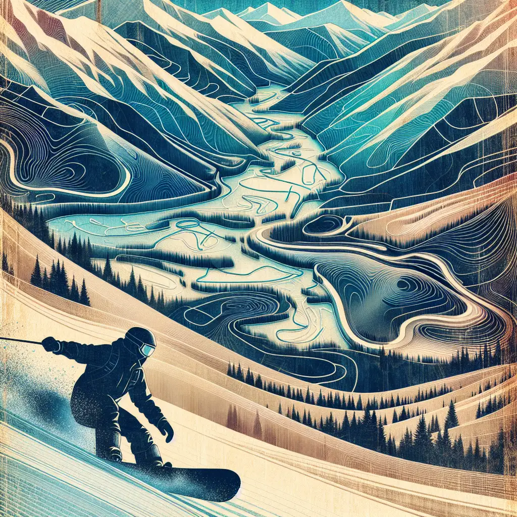 Snowboarding at Loon Mountain Resort, Lincoln, New Hampshire
