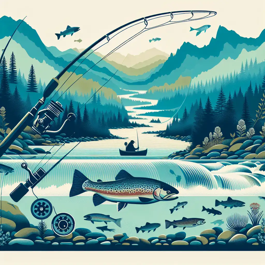Fishing for Brook Trout in the Ammonoosuc River