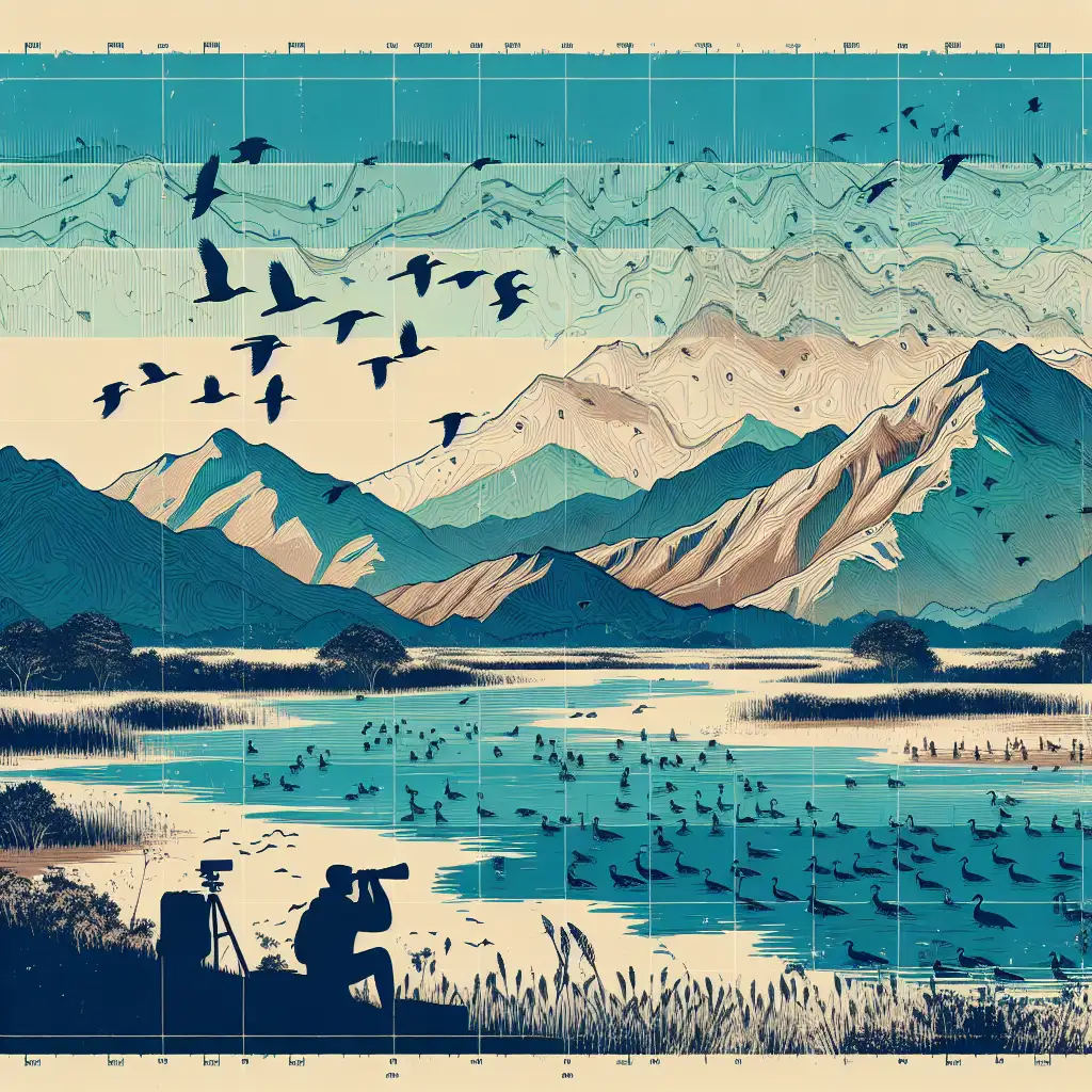 Birdwatching at Pondicherry Wildlife Refuge in Jefferson, New Hampshire