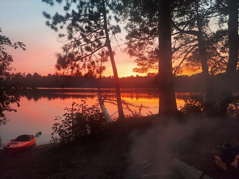 Camping at Fish Creek Pond Campground in Lake Placid surrounding landscape