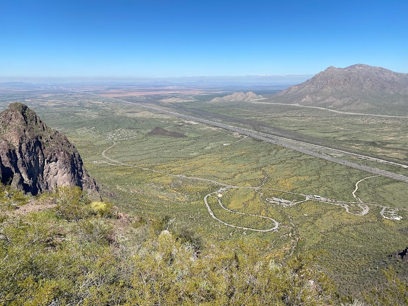 RV Camping at Picacho Peak State Park and Tucson surrounding landscape