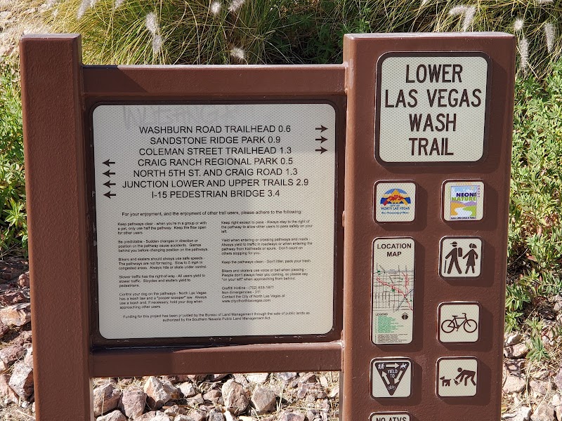 Running the Las Vegas Wash Trail – Clark County in Las Vegas outdoor detail