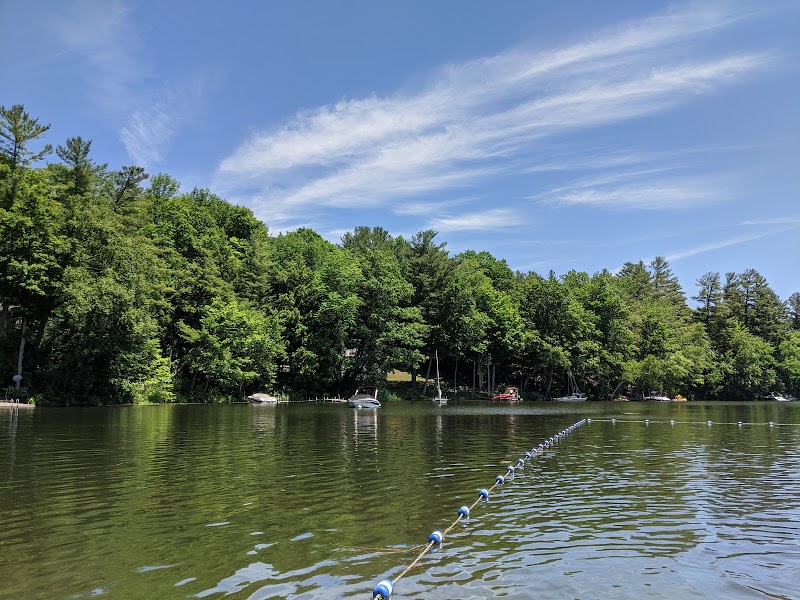 Paddling at Lake Garfield in The Berkshires - Monterey