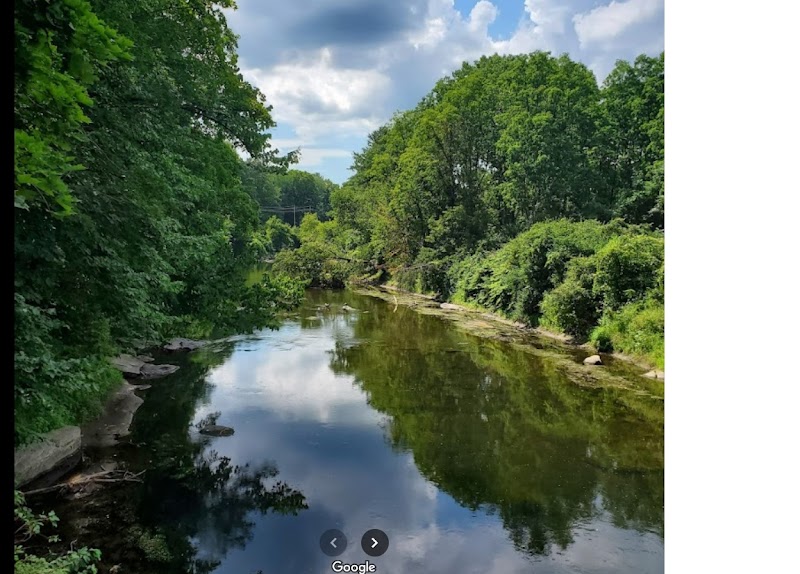Hiking the Ice Glen Trail in The Berkshires surrounding landscape