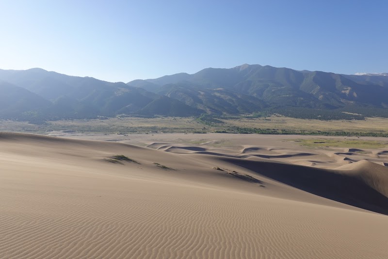 Great Sand Dunes National Park and Preserve outdoor detail