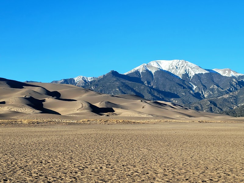Great Sand Dunes National Park and Preserve surrounding landscape