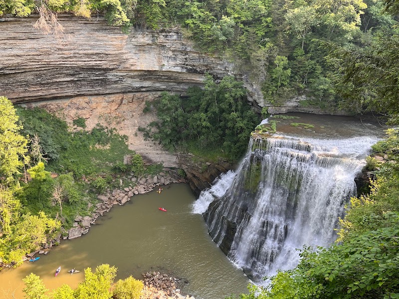 Burgess Falls: Nature's Majestic Cascade outdoor detail