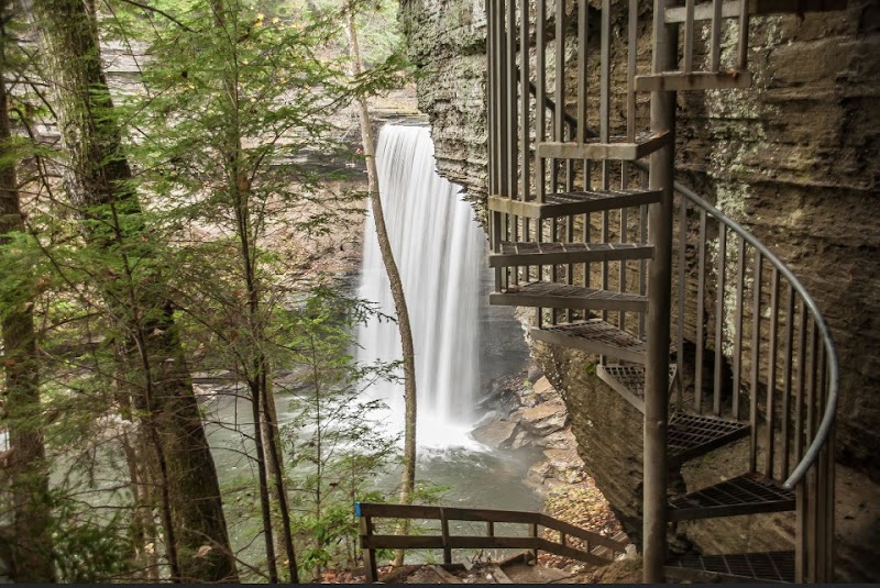 Greeter Falls Waterfall - Greeter Falls Waterfall
