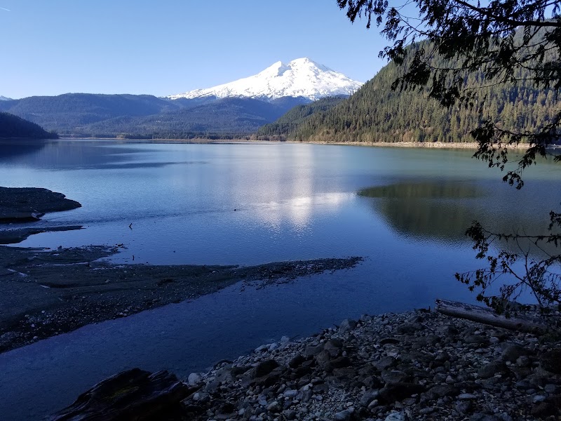 Baker River Trail surrounding landscape