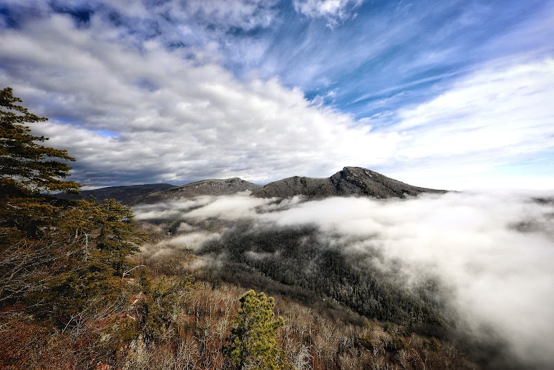 Wiseman's View Scenic Overlook surrounding landscape