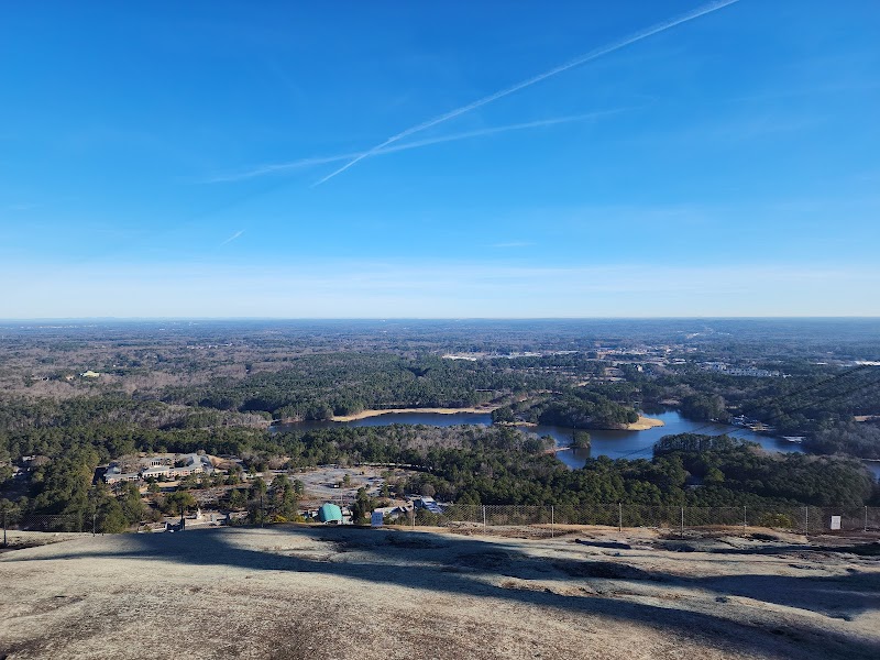 Stone Mountain Park surrounding landscape