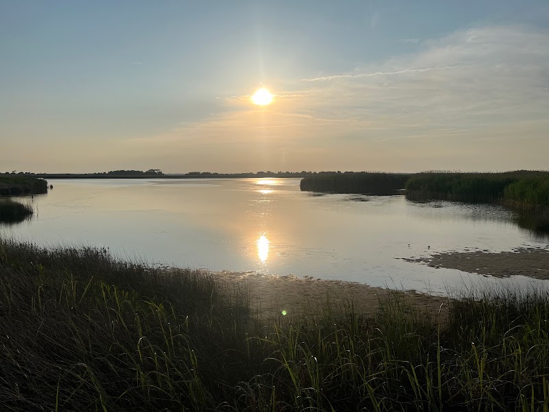 Back Bay National Wildlife Refuge surrounding landscape