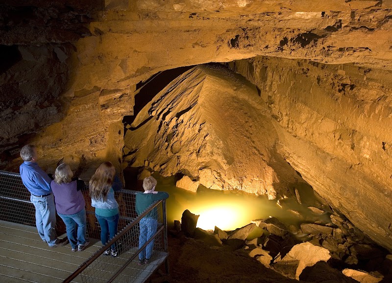 Discover Hidden River Cave & American Cave Museum surrounding landscape