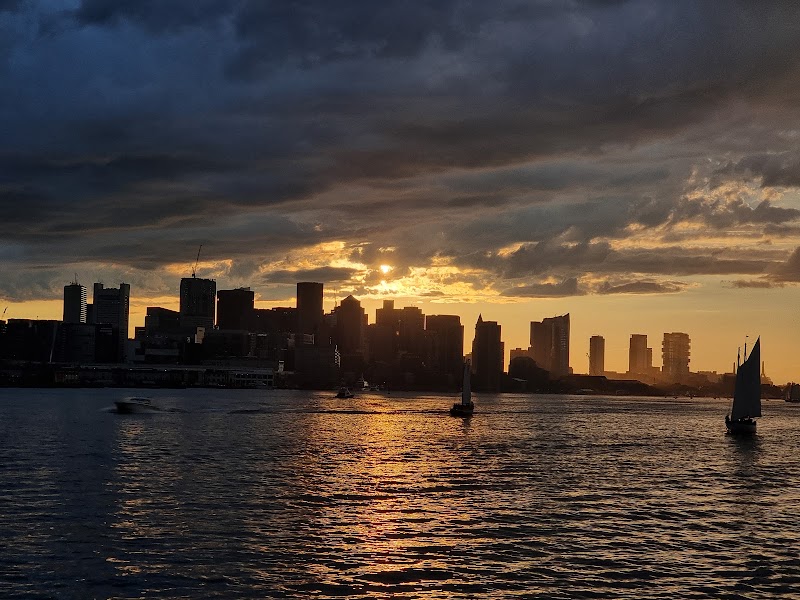 Whale Watching Tours from Boston Harbor surrounding landscape