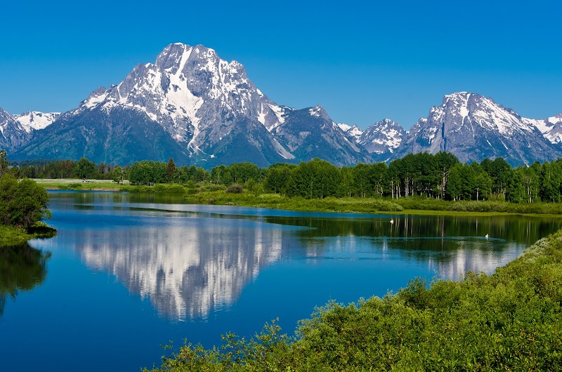 Majestic Peaks of Grand Teton outdoor detail