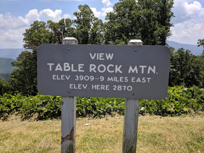 Majestic Views at Table Rock Mountain surrounding landscape