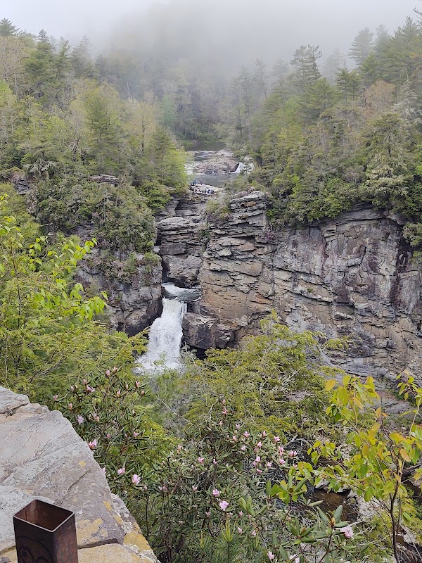 Linville Falls: A Scenic Wonder in North Carolina outdoor detail