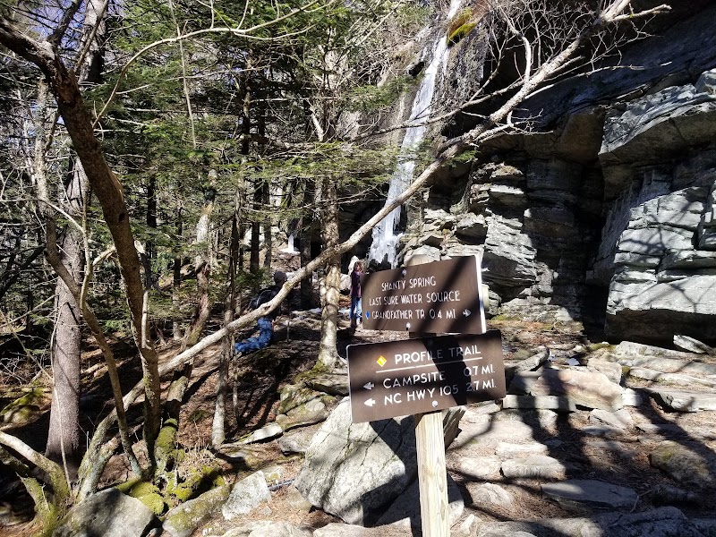 Calloway Peak: A Natural Wonder in North Carolina outdoor detail