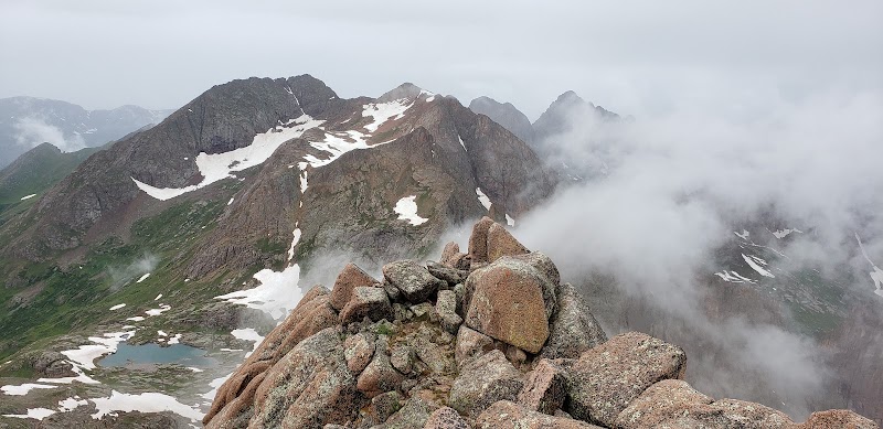 Majestic Heights: Sunlight Peak outdoor detail