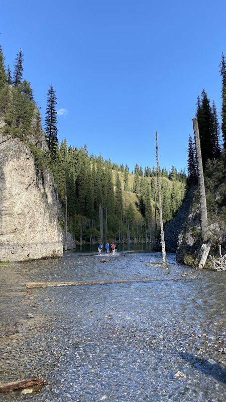 Ethereal Waters of Kaindy Lake - Kaindy