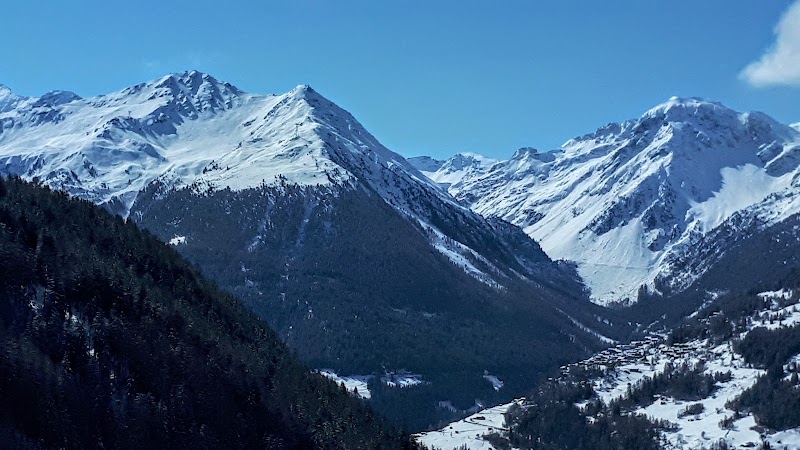 Snow-Capped Peaks of Saint-Luc - Saint-Luc