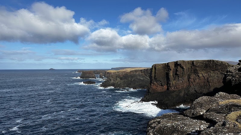Majestic Cliffs of Eshaness - Eshaness Broch
