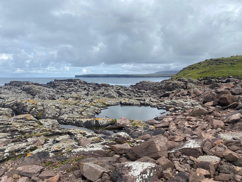 Majestic Cliffs of Eshaness - Eshaness Broch