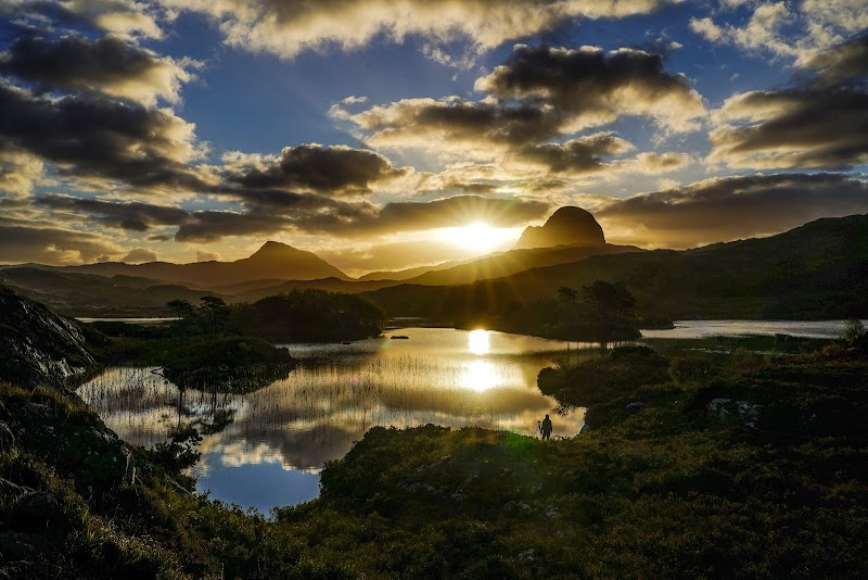Tranquil Waters of Loch Druim Suardalain - Loch Druim Suardalain