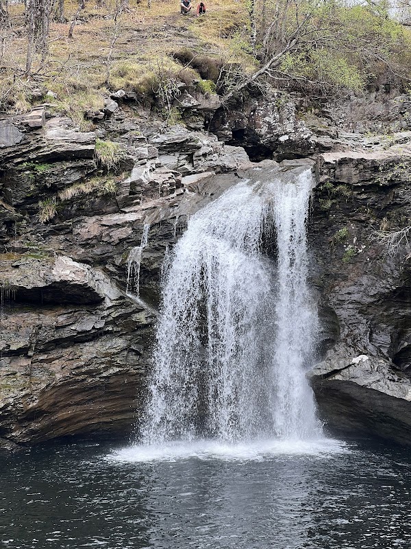 Majestic Falls of Glomach: A Hidden Gem in the Scottish Highlands surrounding landscape