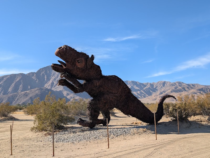 Blooming Marvels: Anza-Borrego Desert State Park surrounding landscape
