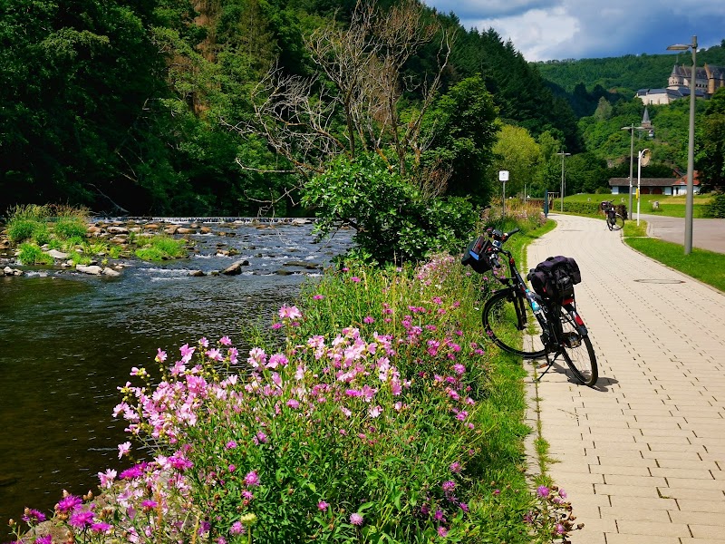 Tranquil Walks Along the River Our - Our
