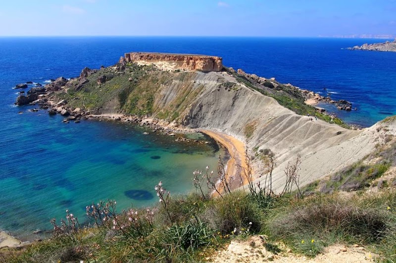 Serene Sands of Ġnejna Bay - Ġnejna Bay