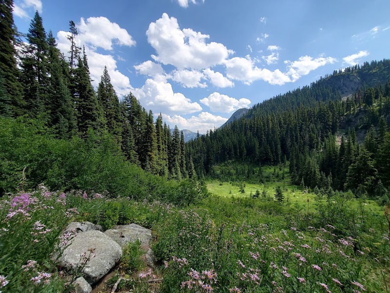 Hiking the Majestic Maple Pass Trailhead surrounding landscape