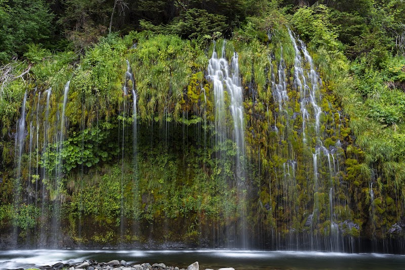Cascading Wonder: Mossbrae Falls in Dunsmuir - Mossbrae Falls
