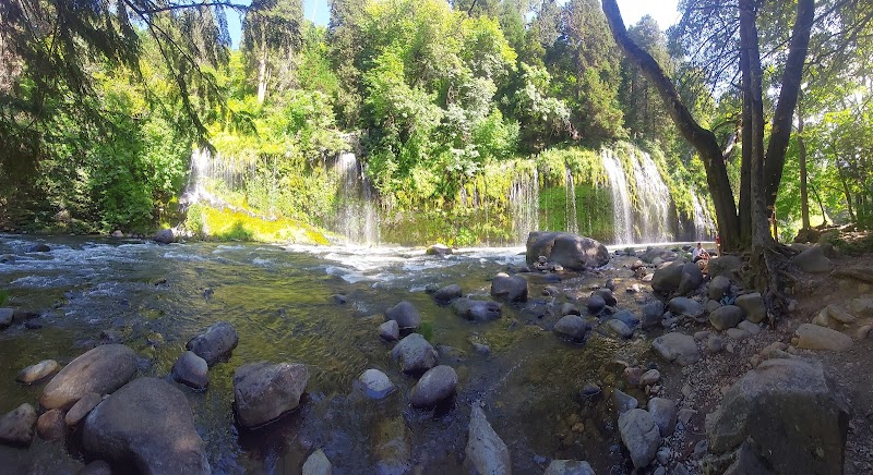 Cascading Wonder: Mossbrae Falls in Dunsmuir - Mossbrae Falls