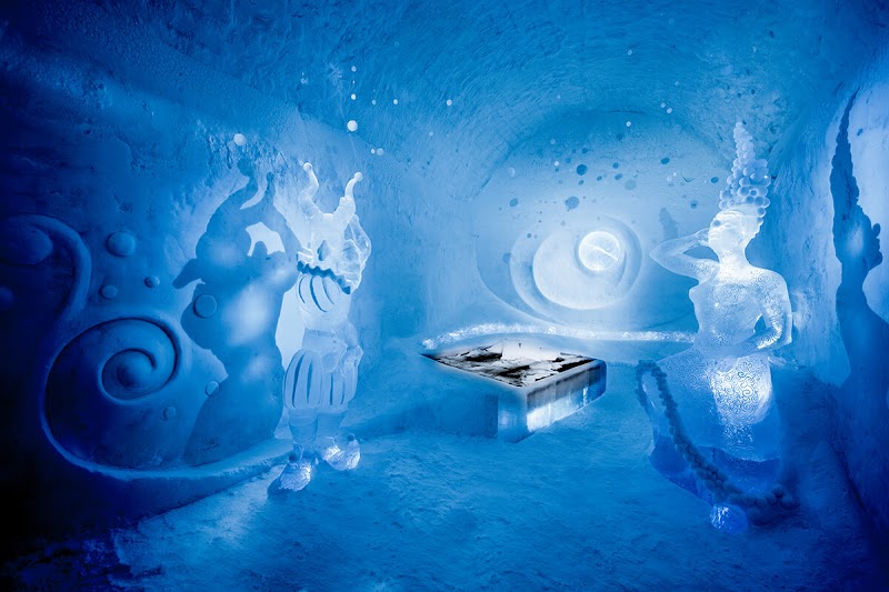 Frozen Beauty at ICEHOTEL, Jukkasjärvi - ICEHOTEL