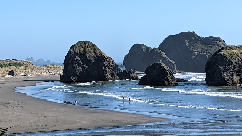 Diesel's Rock: Majestic Coastal Monoliths surrounding landscape