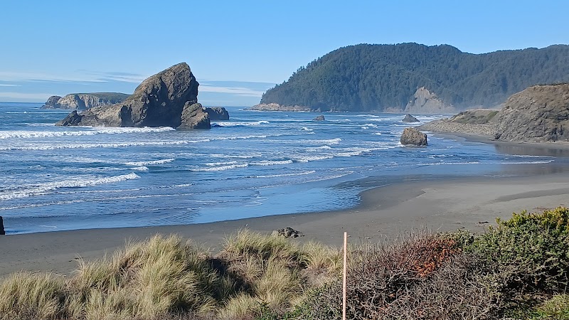 Sandy Shores & Dunes: Pistol River State Scenic Viewpoint - Pistol River State Scenic Viewpoint