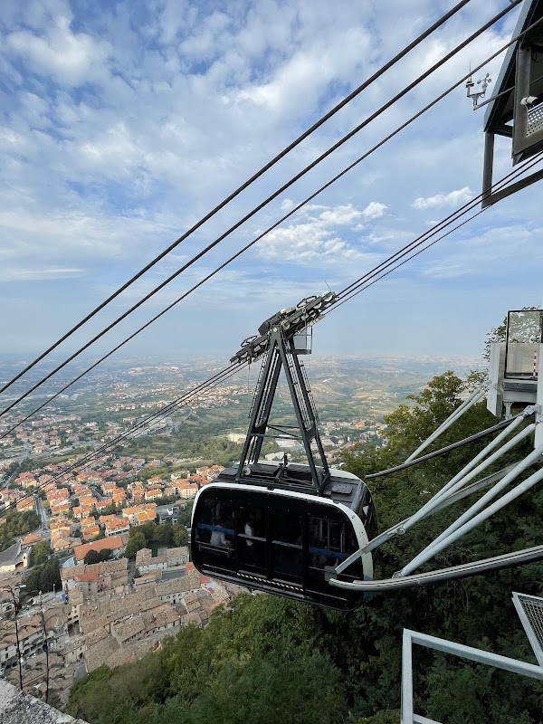 Cable Car Journey in San Marino - Cable Car San Marino City