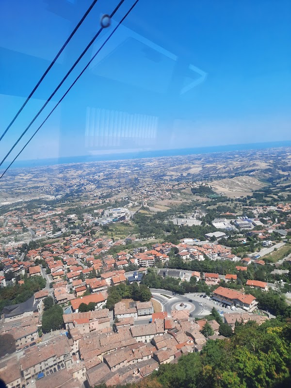 Cable Car Journey in San Marino - Cable Car San Marino City