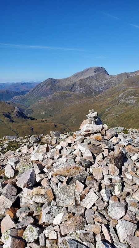Hiking the Majestic Binnein Beag surrounding landscape