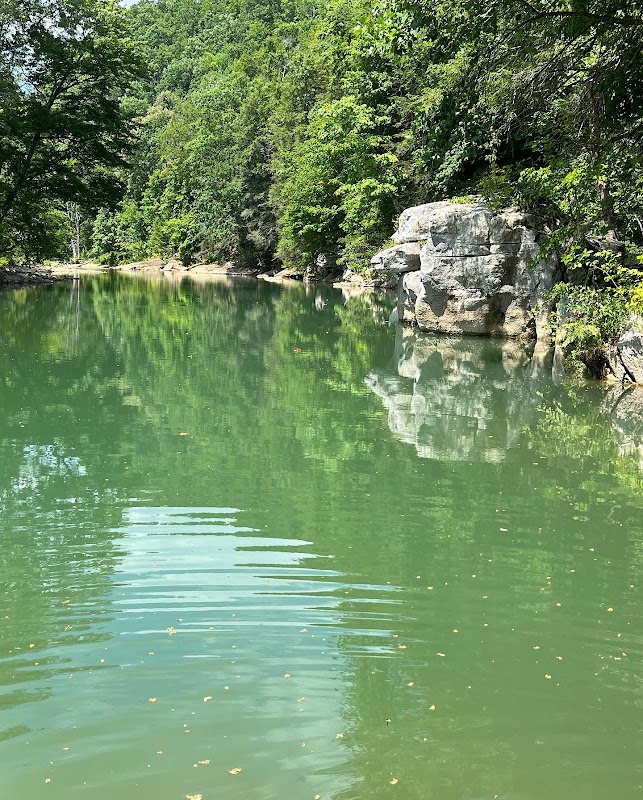 Natural Escape at Crusher Hole, Spencer, Tennessee surrounding landscape