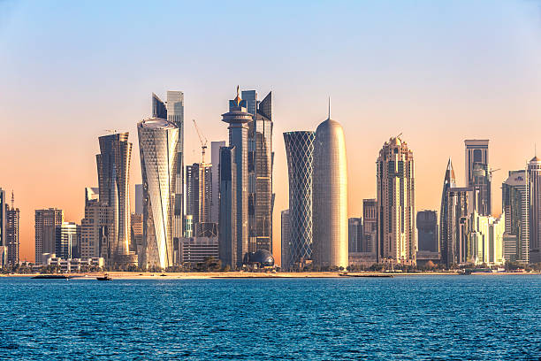 Skyline Majesty of Doha, Qatar - Qatar