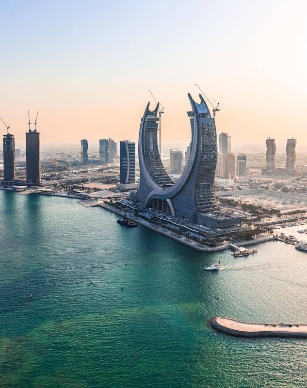 Skyline Majesty of Doha, Qatar - Qatar