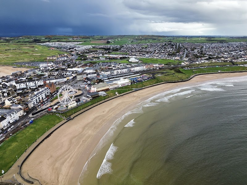 Sandy Serenity: West Strand Beach in Portrush - West Strand Beach