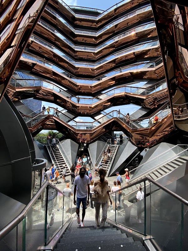 Unique Urban Marvel: Vessel in New York outdoor detail