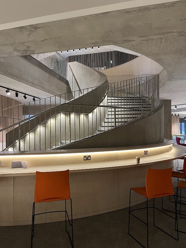 Architectural Wonder: The Marshall Building in London surrounding landscape