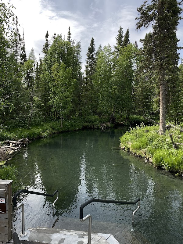Soothing Waters at Liard River Hot Springs - Liard River Hot Springs Provincial Park