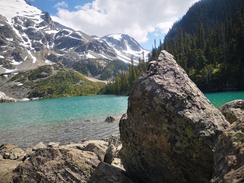 Serene Beauty of Joffre Lakes Park outdoor detail