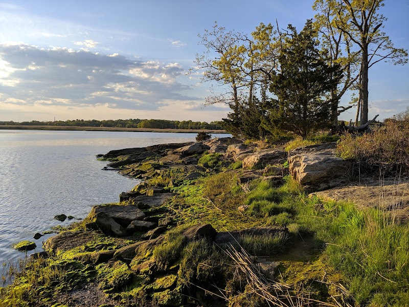 Waterside Serenity: Elizabeth B. Karter Watch Rock Preserve surrounding landscape